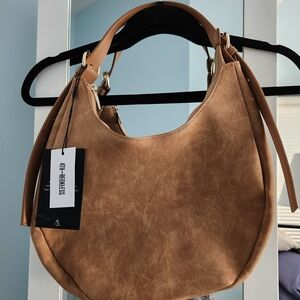 4th & Reckless Una Faux Suede Crescent Bag